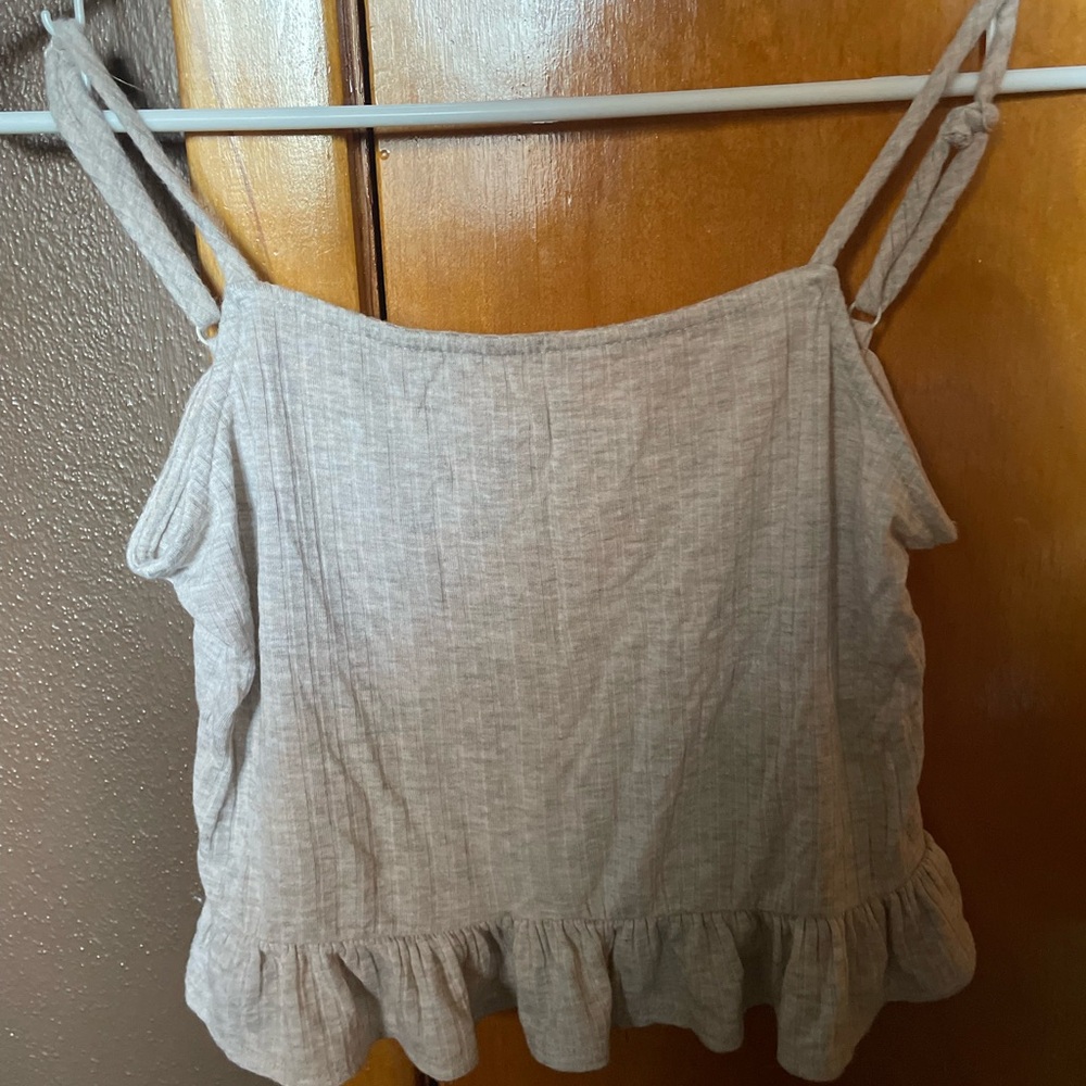 Sadie & Sage Ruffle Hem Top